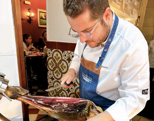 Borja Fernández Bodeguilla Bar Jamón