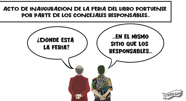 La viñeta de Alberto Castrelo. 2024 sin Feria del Libro #5.865